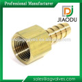 JD-2054 Latón Manguera Barb Aire combustible Gas Tubo Latón Conector rápido